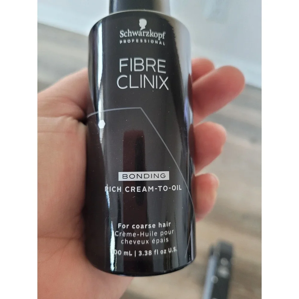 Schwarzkopf Professional Fibre Clinix Bonding‎ Rich Cream Oil Coarse Hair 3.38oz